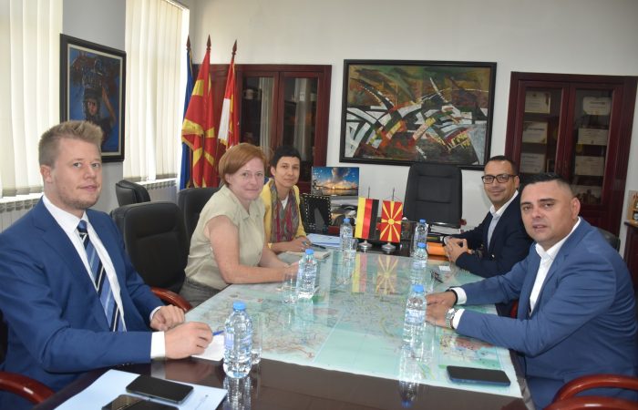 Градоначалникот Митко Јанчев првпат имаше работна средба со амбасадорката на Република Сојузна Германија во Македонија