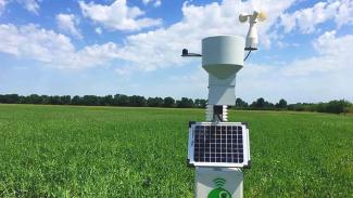 Поставувањето на мерни станици за смарт земјоделство